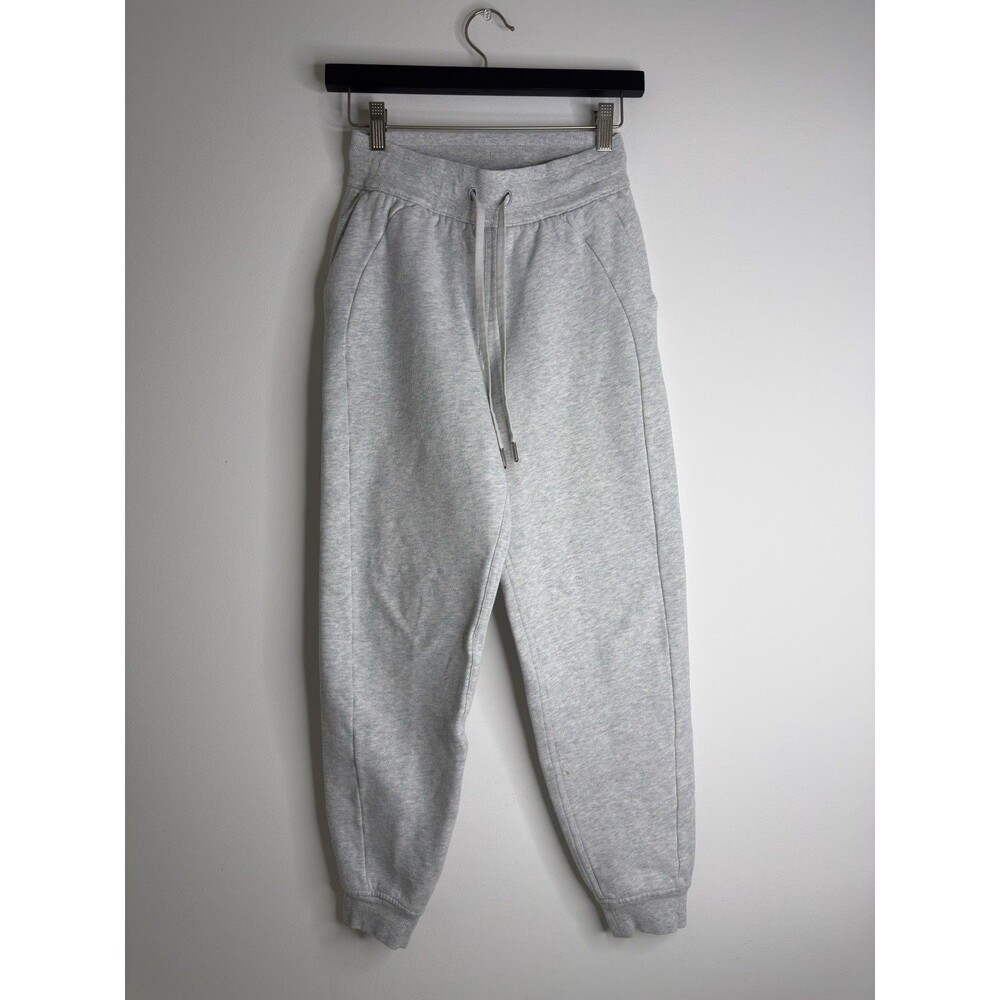 Lululemon Women’s Gray Jogger Sweatpants Size 4 Cotton Blend Athleisure
